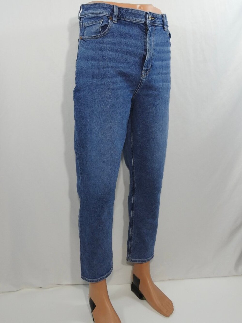 American Eagle Sz 16 Stretch Mom Jeans Womens Denim